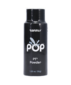 Tantus POP PT3 Powder 1.25 oz. container with natural talc-free powder for Pop Dildos.