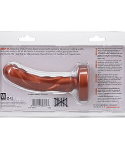 showing molten drip texture on a 5-inch silicone shaft.
