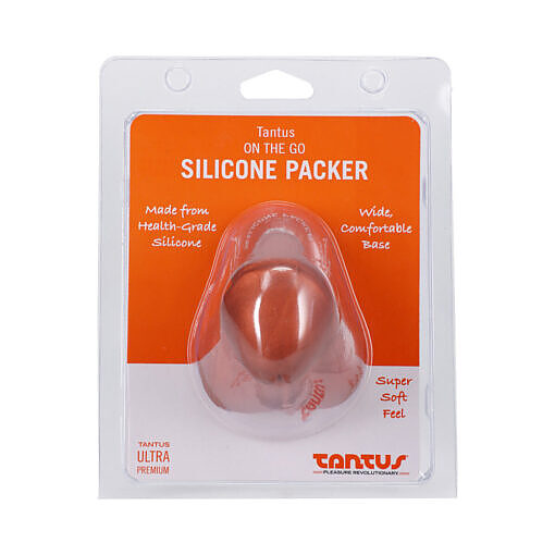Tantus On The Go Silicone Packer Super Soft Copper - Image 6