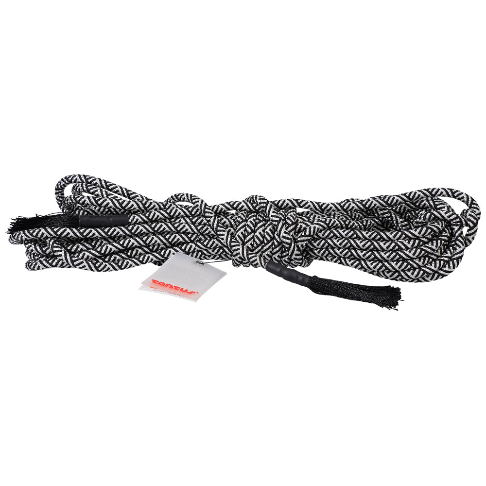 Tantus Rope 30 ft. Silver - premium rope restraint for BDSM bondage play