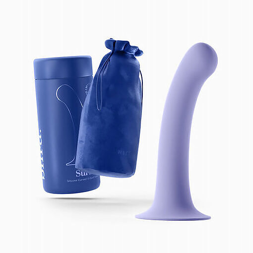 showing its curvy shape and soft matte finish.