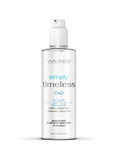 Wicked Simply Timeless Aqua Jelle 4 oz bottle on white background