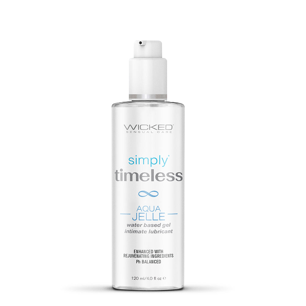 Wicked Simply Timeless Aqua Jelle 4 oz bottle on white background