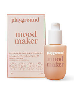 Playground Mood Maker Intimacy Oil bottle with pump