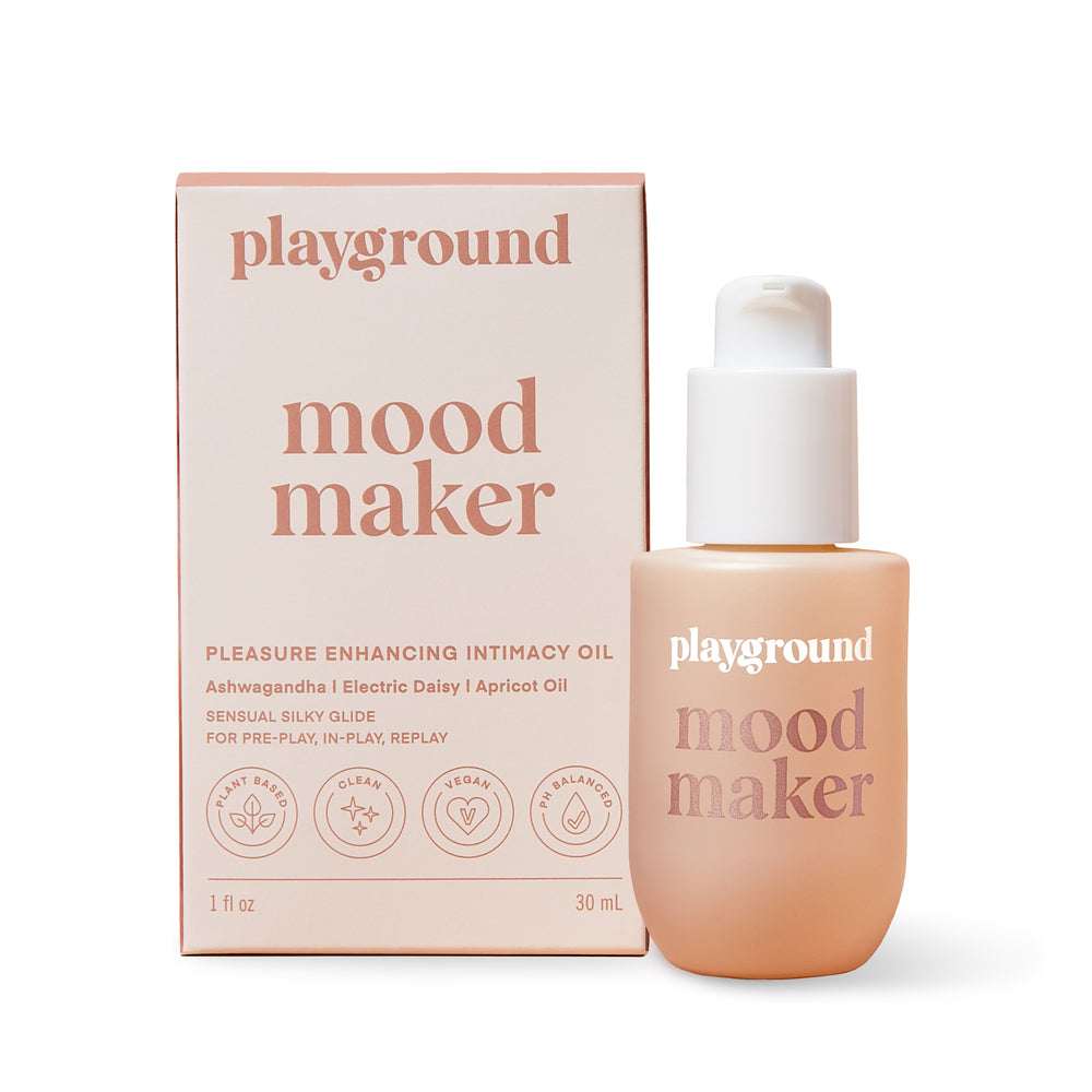 Playground Mood Maker Intimacy Oil bottle with pump