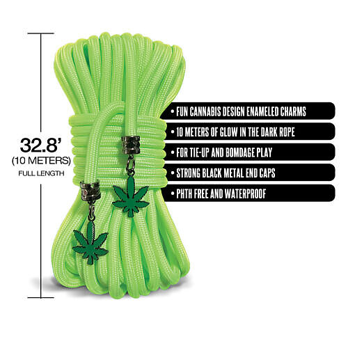 Stoner Vibes Chronic Collection Glow in the Dark Rope 32 '' - Image 4