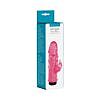 Me You Us Mini Jack Rabbit Vibrator Pink - compact mini rabbit vibrator with dual G-spot and clitoral stimulation