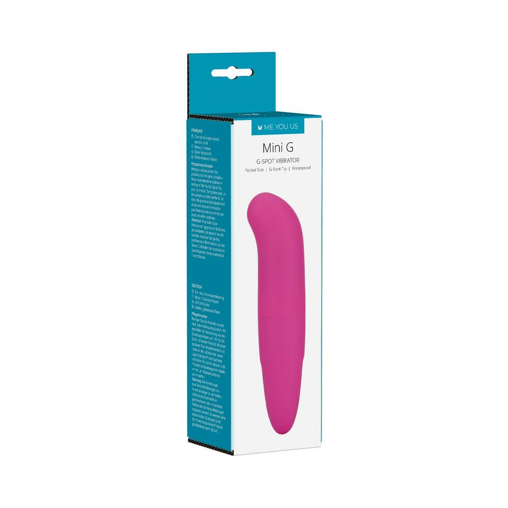 Me You Us Mini G G-Spot Vibrator in sleek