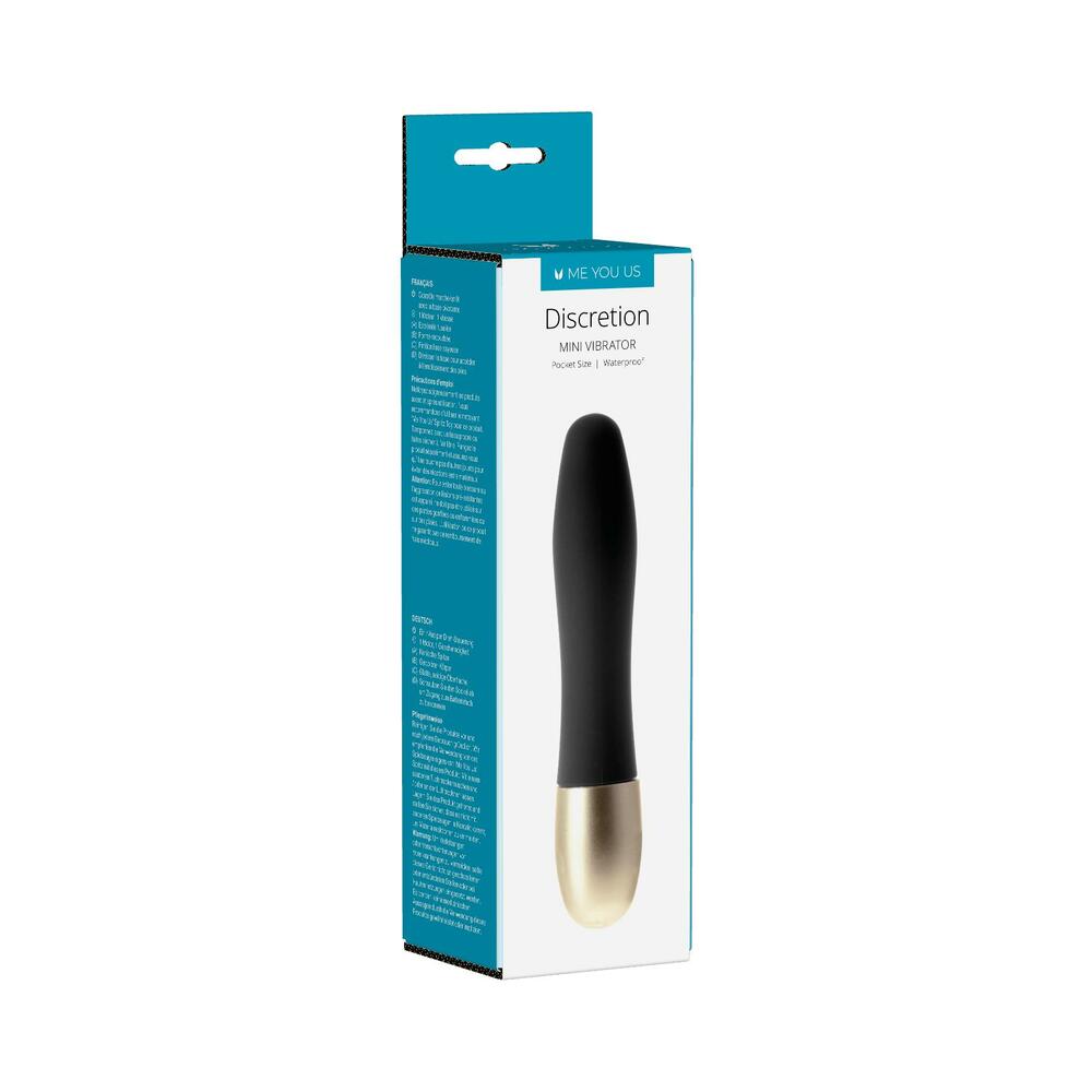 Me You Us Discretion bullet vibrator in black