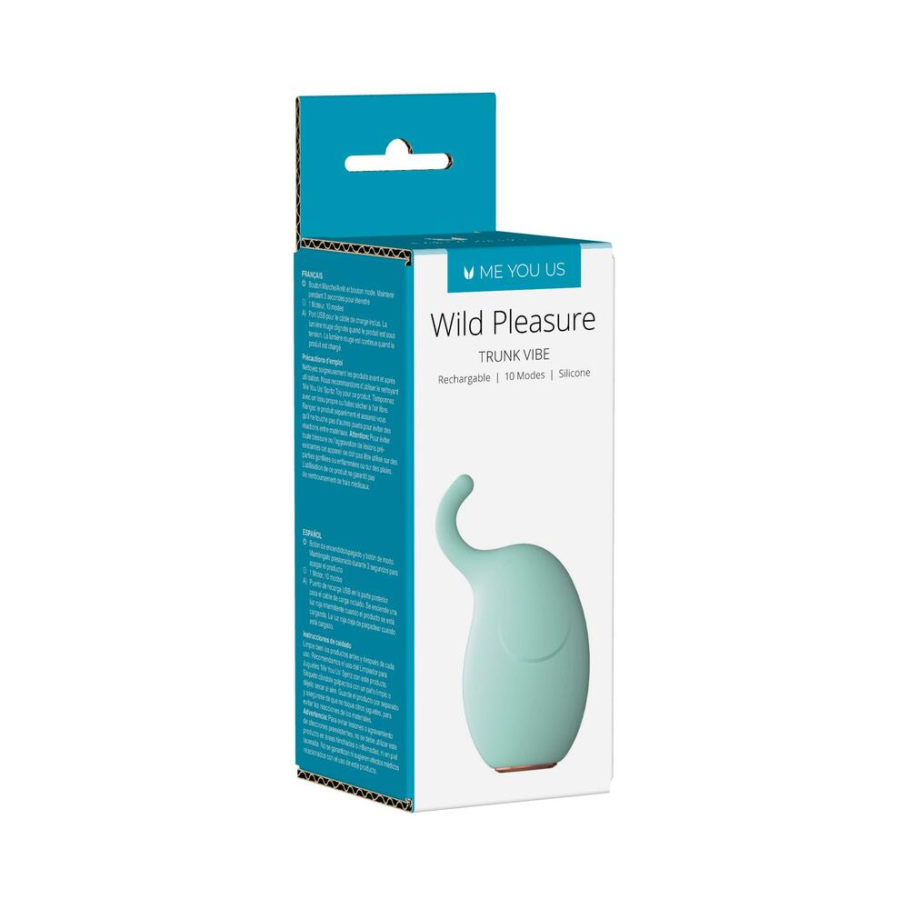 Me You Us Wild Pleasure Trunk vibrator in pink