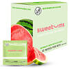 Sweetums Intimate Wipes Watermelon Flavor 10-Pack with a fresh watermelon wedge