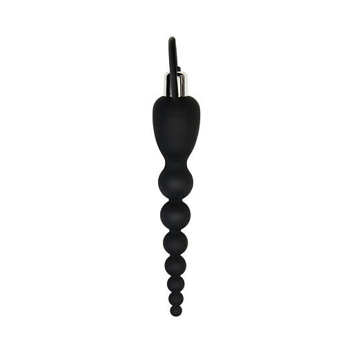 Adam & Eve Vibrating Silicone Anal Beads (Bag Packaging) - Image 3