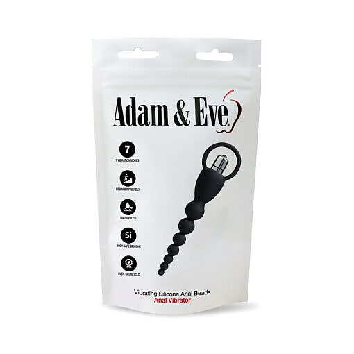 Adam & Eve Vibrating Silicone Anal Beads (Bag Packaging) - Image 6