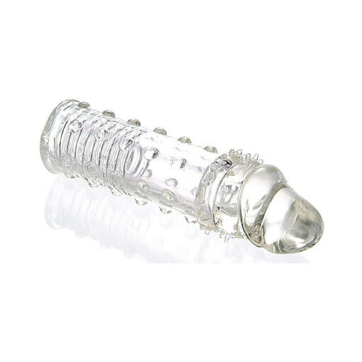 Adam & Eve Adam''s Extension 2 in. Penis Extender Clear - Image 3
