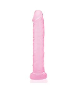 showing glossy flexible texture and slim pink design.