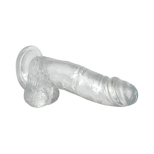Adam & Eve Crystal Clear 8 in. Dildo - Image 5
