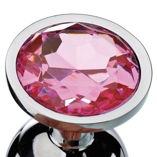 Adam & Eve Pink Gem Anal Plug - Image 4