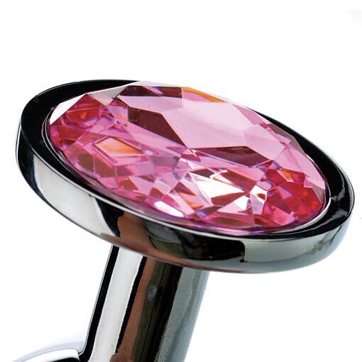 Adam & Eve Pink Gem Anal Plug - Image 5