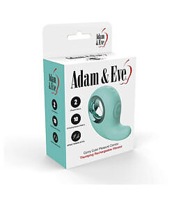 Adam & Eve Curvy Cutie Pleasure Combo with curly tip and thumping pad