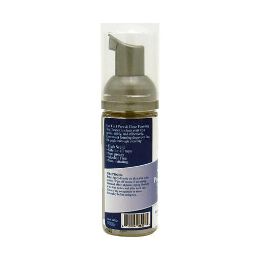 Adam & Eve 4 in 1 Pure & Clean Foaming Toy Cleaner 1.6 oz. - Image 2