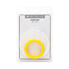 Me You Us Silicone 42mm Ring in translucent blue on a white surface