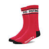 Prowler RED Fisting Socks in bold red with black Fisting lettering