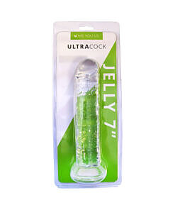 Clear jelly dong from Me You Us showcased in lifelike detail