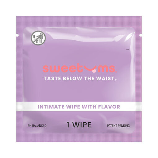 Sweetums Intimate Wipes Honey Lavender Individual - Image 2