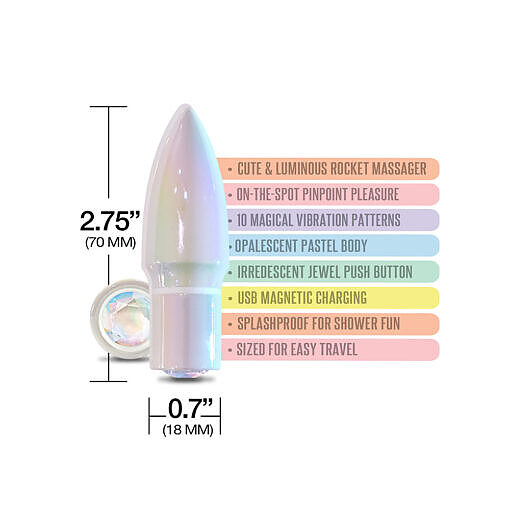 WINX Star Tickles Vibrator with Gemstone - Image 3