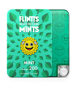 Flintts Mints F Strength 200 quick-dissolving mints for dry mouth relief