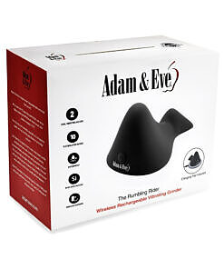 The Adam & Eve Rumbling Rider sit-on vibrator with dual motors and an ergonomic curve