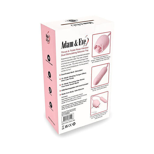 Adam & Eve Thrust & Tickle Rose - Image 8