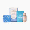 Playground Late Checkout Couples Intimacy Set box with 1 oz serum bottle on nightstand
