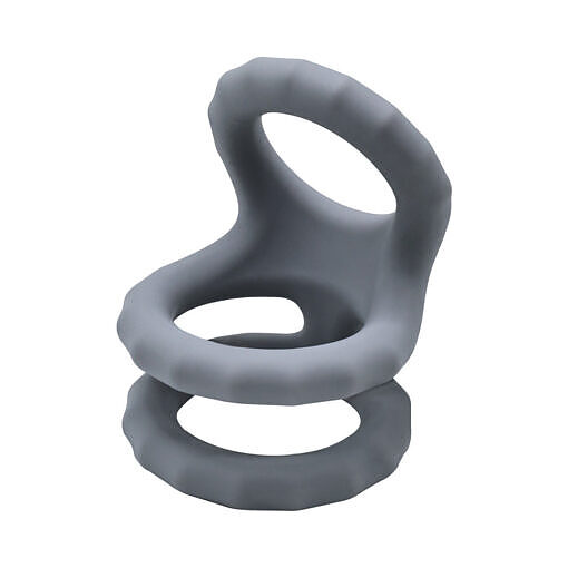 Adam & Eve Adams Ridged Triple Cage (Bag Packaging) - Image 2