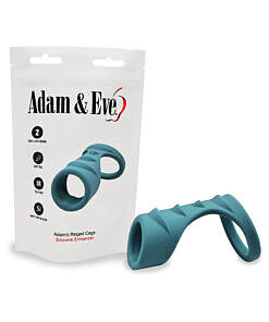 Adam & Eve Adam's Ridged Cage dual-loop ridged cage erection enhancer in bag packaging