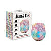 Adam & Eve Eve's Ravishing Rose Tapping Clitoral Stimulator Rainbow in galaxy rainbow pattern