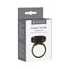 Me You Us Classic Smoke Vibrating Ring in smoke gray with textured band and bullet vibrator