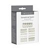 Me You Us Sensational Seven Textured Sleeves 7-piece set with seven colorful textured sleeves displayed on a clean white background.
