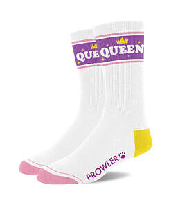 Prowler Queen Socks flat lay on white