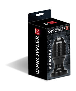 Prowler RED Diamond Plug Black sitting on a dark surface