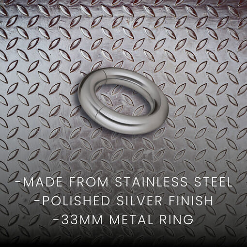 Prowler RED Magnetic 33mm Cock Ring - Image 4