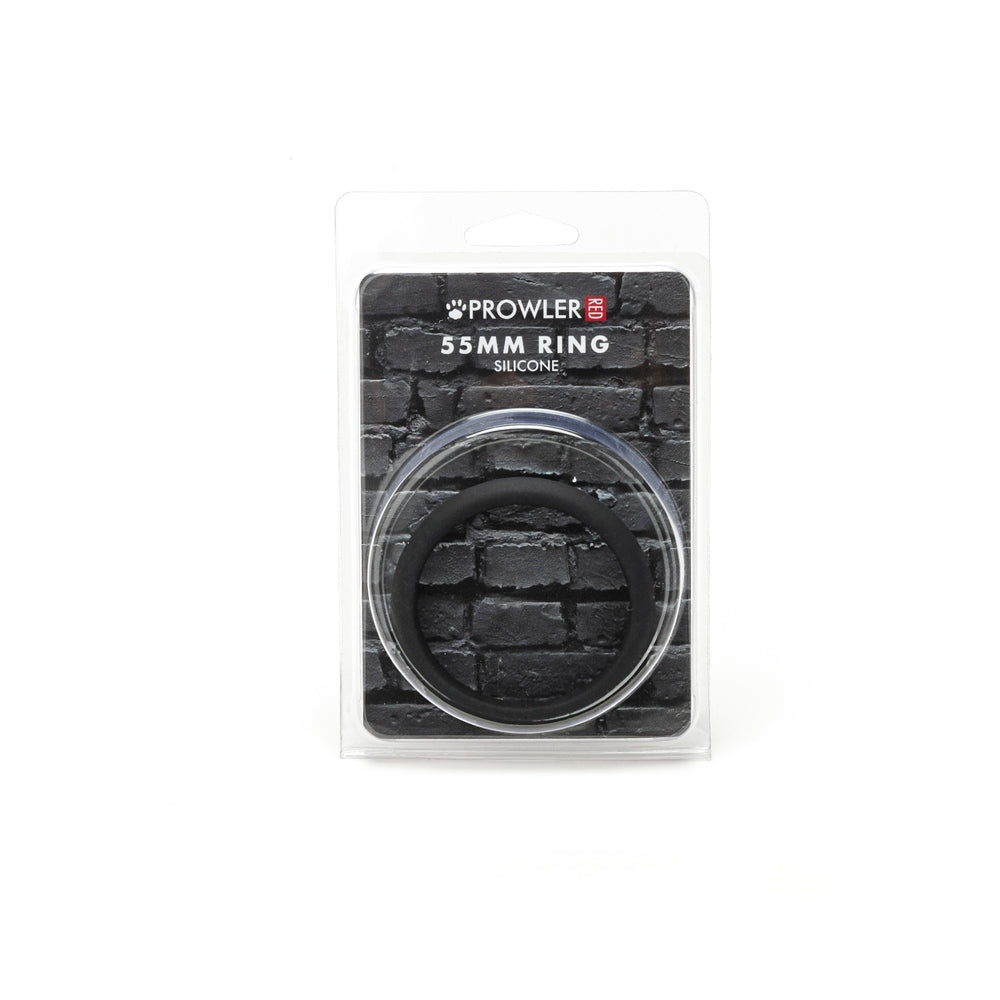 Prowler RED 55mm Silicone Ring Black on matte surface