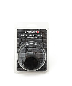 Prowler RED Silicone Ball Stretcher Black L in black silicone