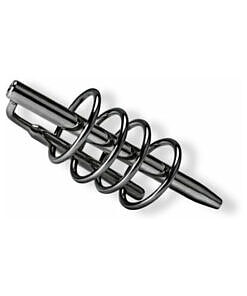 showing lockable cage and smooth insertion tip.