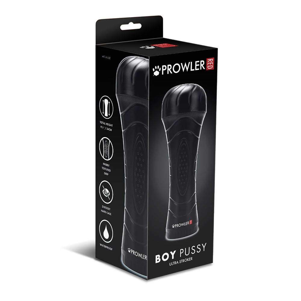 Prowler RED Boy Pussy Ultra Stroker in hand