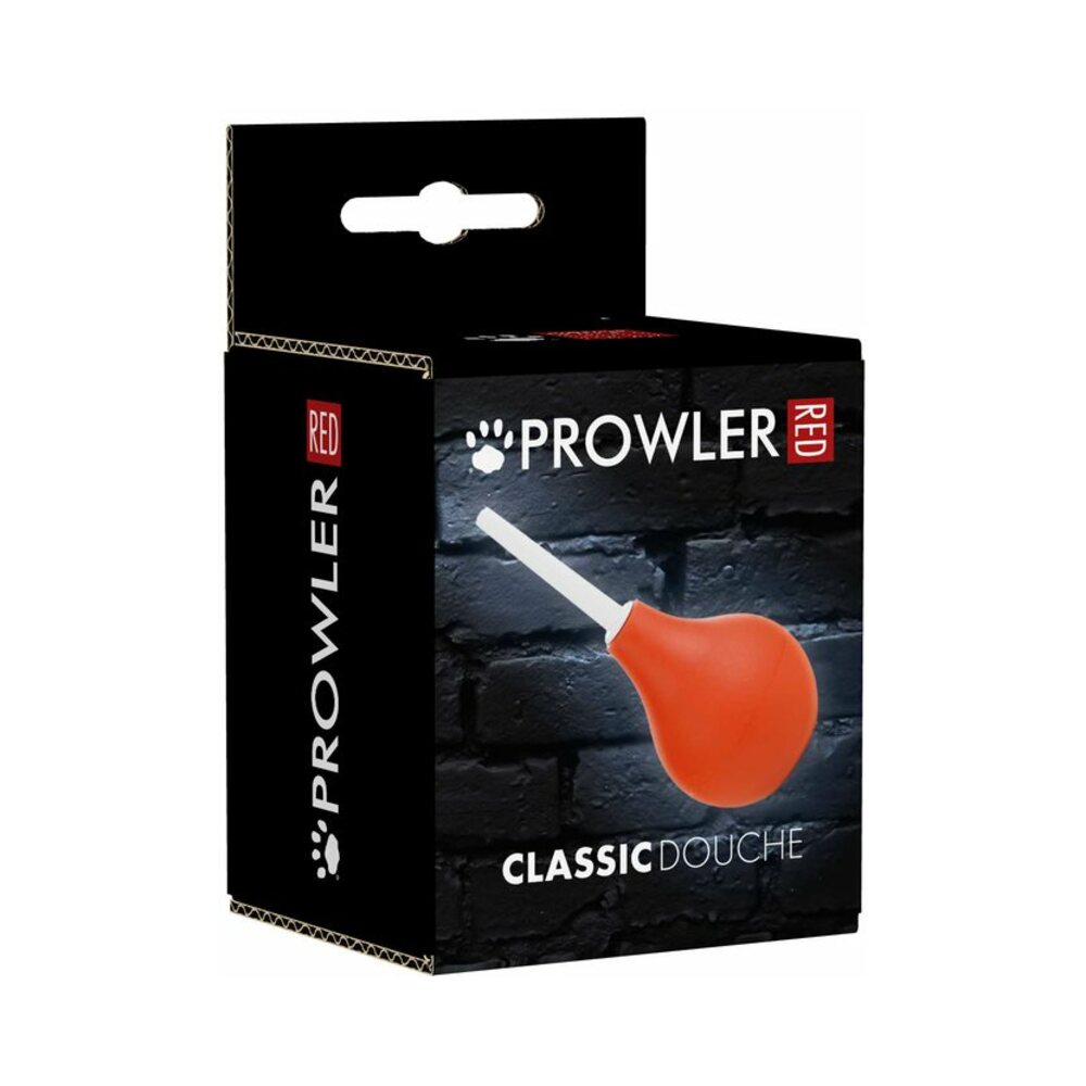 Prowler RED Classic Douche Bulb Orange S - compact small anal douche bulb for easy cleansing