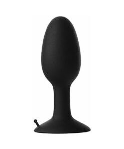 showcasing the sleek black silicone and tapered tip.