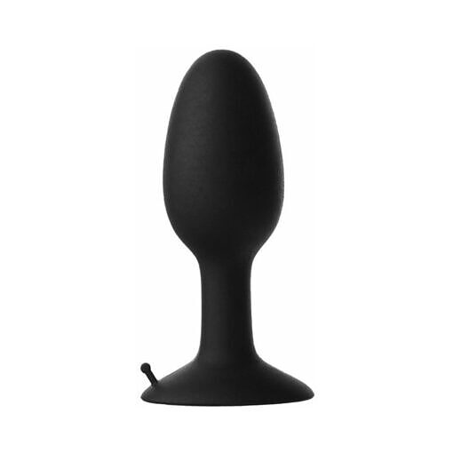 showcasing the sleek black silicone and tapered tip.