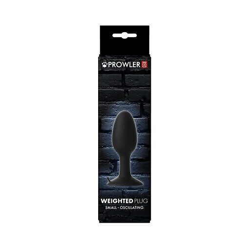 Prowler RED Weighted Butt Plug Black Small - Image 5