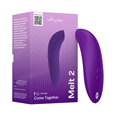 We-Vibe Melt 2 Pleasure Air Clitoral Stimulator in purple